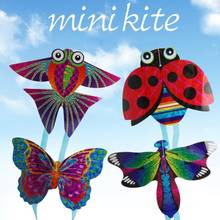 Colorful Pocket Kite Outdoor Fun Sports Software Kite Flying Easy Flyer Kite Toy For Children Kids Novelty Interesting Toys 2024 - buy cheap