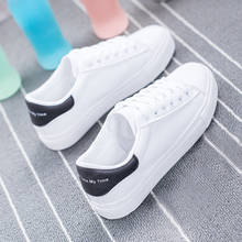 Zapatillas de lona vulcanizadas para Mujer, zapatos informales de talla grande 35-42, color blanco, 2020 2024 - compra barato