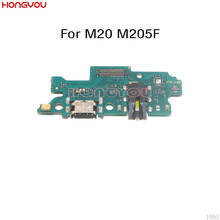 Placa base de carga USB Original, conector de puerto, Cable flexible para Samsung Galaxy M20 M205F 2024 - compra barato