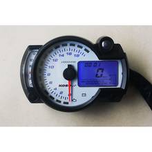 Motorcycle Digital Light LCD Speedometer 18000rpm Odometer Tachometer Speed Sensor 7-color Display Oil Level Meter Modern 299KMH 2024 - buy cheap