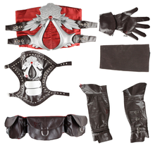 Creed Ezio Cosplay Costume  Assasin Connor Sweater Pants Coat Accessories Halloween Set For Man Women Kids Custom Made 2024 - buy cheap