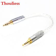 Thoulies-Cable adaptador de Audio HIFI 7N-OCC, chapado en plata, 2,5mm, TRRS, macho equilibrado a 3,5mm, macho estéreo, 2,5mm a 3,5mm 2024 - compra barato