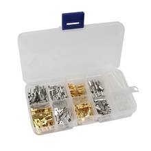 150PCS 2.8/4.8/6.3mm Wire Connectors Crimp Terminals Cable Connector Female/Male Spade Terminals With Insulating Sleeves Tube 2024 - buy cheap