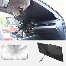 Parasol para ventana delantera de coche, Parasol para parabrisas automático, cortinas de protección UV, accesorios para Interior de coche 2024 - compra barato