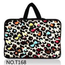 Leopardo bolsa de manga para portátil 11 ",12",13 ",14",15 ",15.6 17 polegada, para ipad tablet 9.7" caso para macbook ar pro, frete grátis 2024 - compre barato