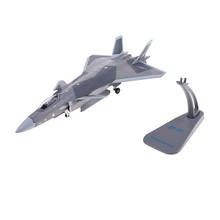 Modelo de avión de aviación estática, J-20 de Metal 1/100, fundido a presión avión de combate, Juguetes 2024 - compra barato