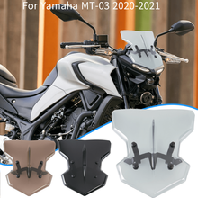 Мотоцикл ветер экран лобового стекла с кронштейн для Yamaha MT-03 MT03 MT 03 2020-2021 аксессуары 2024 - купить недорого