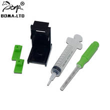 BOMA.LTD-Clip de cartucho de recarga de tinta, almohadillas de goma, abrazadera de herramientas para HP ENVY 302, 123, 4520, 4521, 4522, 4523, 4524, 4525, 4526, 4527, 4528, 2024 - compra barato