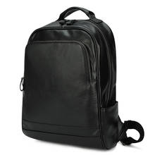 JOYIR Bagpack Men Backpack "13.3"inch Laptop Bags Casual Male Schoolbag Genuine Leather Business Travel Handbag for Man Mochila 2024 - buy cheap