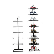 Simples casa de ferro sapato rack pequeno sapatos simples armazenamento rack loja de roupas multi-camada sapato exibir quadro 2024 - compre barato