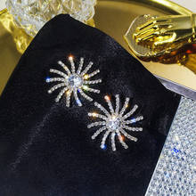 2019 New Arrival Geometric Metal Women Trendy  Stud Earrings Exaggerated  Earrings Female Elegant Korean  Simple Jewelry 2024 - buy cheap