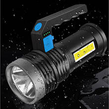 Up To 2000M,High Power,Super Bright,LED Searchlight,Outdoor Handheld Portable Spotlight,Rechargeable Flashlight 2024 - купить недорого