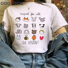 Vegan t shirt summer top female harajuku 2021 kawaii t shirt top tees kawaii 2024 - buy cheap