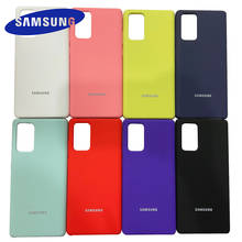 Samsung-capa de silicone para celular, proteção traseira, acabamento de toque macio, galaxy s20 ultra note 10 plus 20 ultra s20 s10 s9 s8 plus 2024 - compre barato