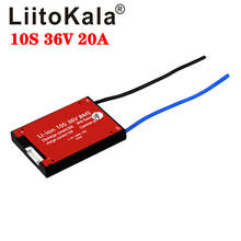 LiitoKala-batería de iones de litio para patinete eléctrico, 10S, 13S, 16S, 20S, BMS, 20A, 36V, 48V, 60V, 72V, PCM, PCB, 3,7 V, NMC, NTC 2024 - compra barato