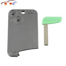 New Arrival Replacement 2 Button Remote Key Card Shell Case Smart Card Key Case  ForRENAULT Laguna Car Key Shell High Quality 2024 - buy cheap