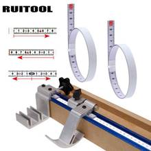 Miter Track Tape Measure Self Adhesive Metric Steel Ruler Miter Saw Scale For T-track Router Table Band Saw Carpenter Tool 2024 - buy cheap