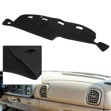 Black Auto Dash Mat Dashboard Cover Dashmat For Dodge RAM 1500 2500 3500 1998 1999 2000 2001 Left Drive Only 2024 - buy cheap