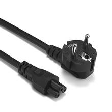EU Power Adapter Supply Cord 1.5m 2m 3m Euro Plug IEC C5 Power Cable For HP Notebook Asus Dell Laptop Computer Monitor LG TV 2024 - buy cheap