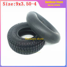 9x3.5-4 Tire Inner Tube with Bent Valve Stem 9 *3.50-4 Inch Tyre of Electric Small Surfing Four-Wheel Skateboard Beach Car 2024 - buy cheap