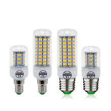 10pcs E27 E14 LED Corn Bulb SMD 5730 Candle Lights 220V Home Decoration Lamp for Chandelier Spotlight 12 24 36 48 56 69LEDs 2024 - buy cheap