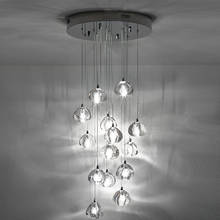 Modern Staircase Pendant Lamp Loft Hanging Lights for Dining Room Luminaire Suspension Cord Hanging Lamps for Stairwell 2024 - buy cheap