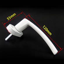 Durable Zinc Alloy White Espagnolette Window Handle UPVC Casement Window Handles Replacement Hardware Door Handles 2024 - buy cheap