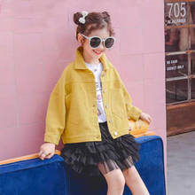 2021 New Spring Autumn Girls Windbreaker Coat Baby Girls Outwear Kids Children's Coats Jacket Clothing Cartoon Jackets 4-12 Year 2024 - buy cheap