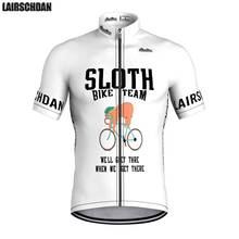 SPTGRVO-Camiseta de ciclismo LairschDan para hombre y mujer, ropa divertida de equipo profesional, color blanco, para verano, 2021 2024 - compra barato