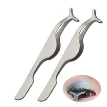 Clip False Eyelashes Special Tools Eyelashes Auxiliary Tweezers Thick Natural Eyelashes Extension Mink Lashes Makeup Tools 2024 - buy cheap