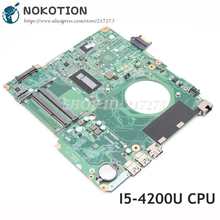NOKOTION Laptop Motherboard For HP Pavilion 15-N Series MAIN BOARD I5-4200U CPU DDR3 DA0U83MB6E0 732086-001 732086-501 2024 - buy cheap