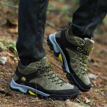 Zapatos de senderismo impermeables para hombre y mujer, botas de escalada al aire libre, deporte, senderismo, caminar, trotar, zapatillas de montaña, Invierno 2024 - compra barato