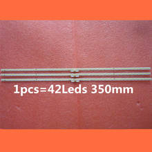 10pcs Free Shipping LED Backlight strip For Hisense LED65EC660US GT-1146680-A HE650HU-B01 RSAG7.820.6367 42Leds 350mm 100%NEW 2024 - buy cheap