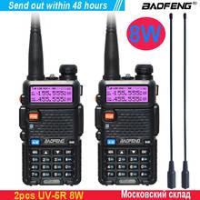 Baofeng-walkie-talkie UV-5R de doble banda, Radio bidireccional, UHF, VHF, portátil, Pofung, UV 5R, transceptor, 10KM 2024 - compra barato