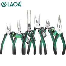 LAOA Combination Pliers Long Nose Plier Fishing Pliers Wire Cutter Stripping American Type Tools For Electrician 1pcs 2024 - buy cheap