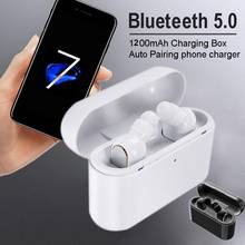Bluetooth 5.0 Earphones TWS Wireless Headphones Earphone Handsfree Headphone Sports Earbuds Gaming With 1200mAh Charging Box 2024 - buy cheap