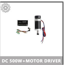 WS55-220 DC20-50V jogo do motorista do motor de passo + novo cnc dc 500w motor sem escova 0.5kw er11 55mm do eixo sem escova .. 2024 - compre barato