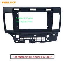 FEELDO Car Stereo Audio 2Din Fascia Frame Trim Kit for Mitsubishi Lancer EX 10.1" Big Screen CD/DVD Player Face Dash Mount 2024 - buy cheap