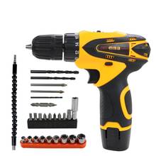 OULILUYE Power Tools Mini/12V Cordless Electric Screwdriver/drills Rechargeable Screwdriver Lithuium Household Wireless Drill 2024 - buy cheap