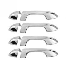 For Kia Sportage KX5 QL 2015 2016 2017 2018 4pcs Chrome Side Door Handle Cover Catch Trim Silver Molding Sticker Styling 2024 - buy cheap