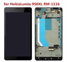 100% original tested LCD display  For Nokia Lumia 950XL RM-1116 LCD Display with Touch Screen Digitizer Assembly+gift+tool 2024 - buy cheap