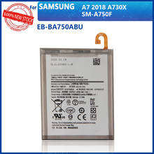 Bateria 100% original para samsung galaxy, bateria para samsung galaxy a7 versão 3400, a730x, a750, a10, com código de rastreamento 2024 - compre barato