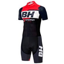 2022 BH TEAM cycling skinsuit men cycling jersey summer outdoor skinsuits bicycle triathlon suit 20D one piece cycling jumpsuit 2024 - buy cheap