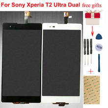 for Sony Xperia T2 Ultra Dual D5322 D5303 D5306 Touch Screen Digitizer Sensor Glass  + LCD Display Screen Panel Assembly 2024 - buy cheap