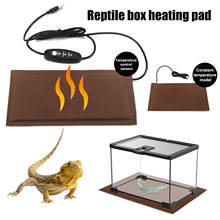 Almohadilla térmica para reptiles con 3 niveles de temperatura, esterilla térmica para mascotas, para rascar orina, hámster, lagarto, USB 2024 - compra barato