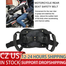 Motorcycle Safety Belt Rear Seat Passenger Grip Grab Handle Non-slip Strap With Handle For Children Free Shipping 2024 - buy cheap