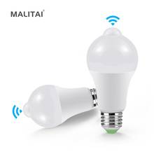 LED Dusk to Dawn Night light Bulb 12W 15W 18W 20W PIR Motion Sensor lamp E27 AC110V 220V Energy Saving Bulbs For Home lighting 2024 - buy cheap