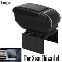 Для сиденья Ibiza del подлокотник коробка подлокотник центральный магазин содержимое коробка с подстаканником пепельница универсальная модель 2024 - купить недорого