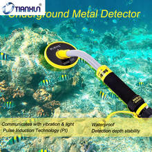 TIANXUN-Detector de Metales bajo el agua, dispositivo vibrador de inducción Pinpointer pi-iking 750, con luz LED, 30m 2024 - compra barato