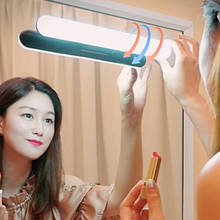 Stepless escurecimento luz da noite led maquiagem lâmpada barra de luz usb recarregável pendurado magnético interruptor toque da lâmpada selfie maquiagem luz 2024 - compre barato